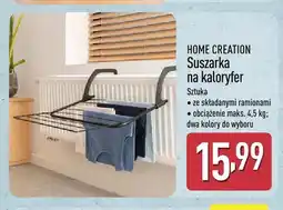 ALDI Suszarka na kaloryfer ze składanymi ramionami Home Creation oferta