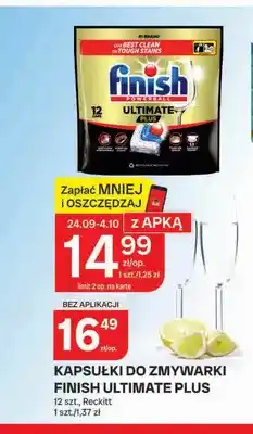 Chorten Kapsułki do zmywarki Finish Ultimate Plus oferta