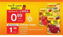 Chorten Kisiel z cukrem Winiary truskawkowy oferta