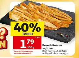 Auchan Brzuszki z łososia oferta