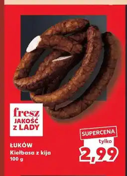 Kaufland Kiełbasa z kija Łuków oferta