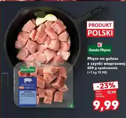 Kaufland Mięso na gulasz z szynki wieprzowej Stoisko Mięsne oferta