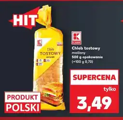 Kaufland Chleb tostowy maślany K-Classic oferta
