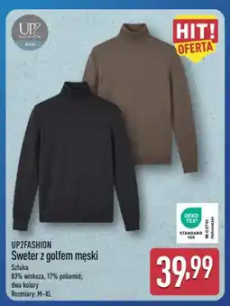 ALDI Sweter z golfem męski Up2fashion oferta