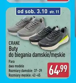 ALDI Buty do biegania męskie Crane oferta