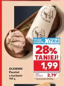 Kaufland Pasztet z kurkami Olewnik oferta