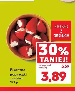 Kaufland Pikantne papryczki z serkiem oferta