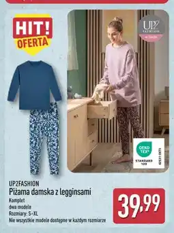 ALDI Piżama damska z legginsami UP2FASHION oferta