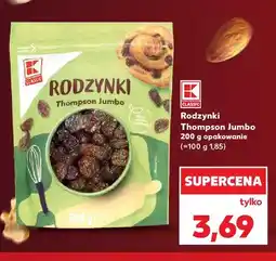 Kaufland Rodzynki Thompson Jumbo K-Classic oferta