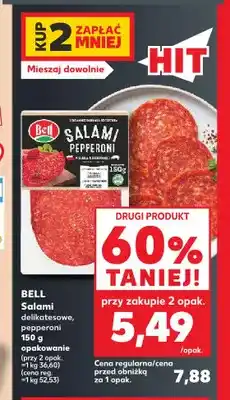 Kaufland Salami delikatesowe Bell oferta