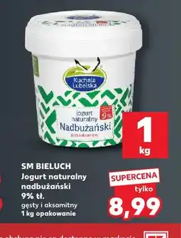 Kaufland Jogurt naturalny nadbużański gęsty i aksamitny SM Bieluch 9% oferta