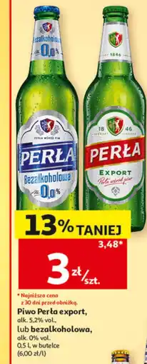 Auchan Piwo Perła oferta
