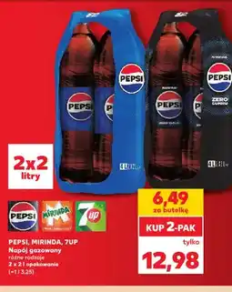 Kaufland Napój gazowany Pepsi, Mirinda, 7UP 2-pak oferta