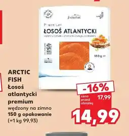 Kaufland Łosoś atlantycki premium wędzony na zimno Arctic Fish oferta