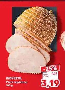 Kaufland Pierś wędzona Indykpol oferta