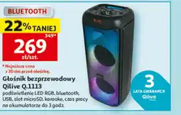 Auchan Głośnik bezprzewodowy Qilive oferta