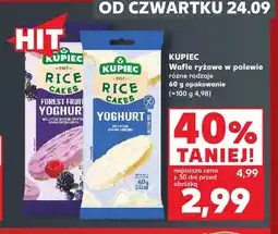 Kaufland Wafle ryżowe w polewie różne rodzaje Kupiec oferta