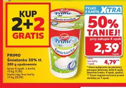 Kaufland Śmietanka Primo Zott 30% oferta