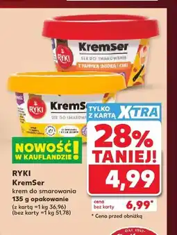 Kaufland KremSer krem do smarowania z papryką słodką i chili Ryki oferta