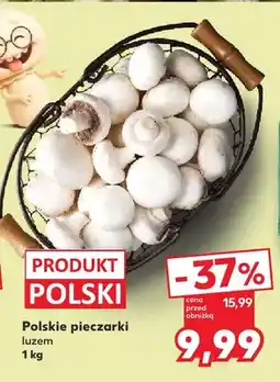 Kaufland Pieczarki polskie oferta