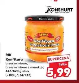 Kaufland Konfitura brzoskwiniowa MK oferta