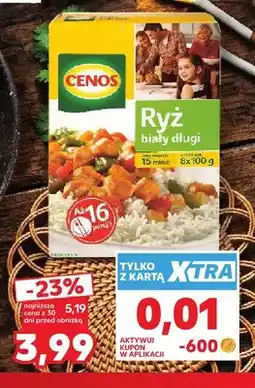 Kaufland Ryż biały długi Cenos oferta
