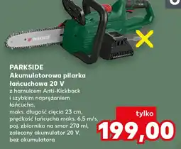 Kaufland Pilarka łańcuchowa Parkside oferta