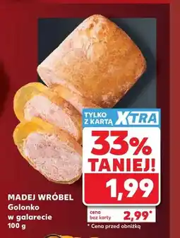 Kaufland Golonko w galarecie Madej Wróbel oferta