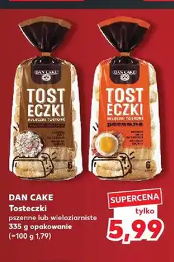 Kaufland Tosteczki wieloziarniste Dan Cake oferta