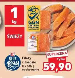 Kaufland Filety z łososia 8-pak Blue Bay oferta