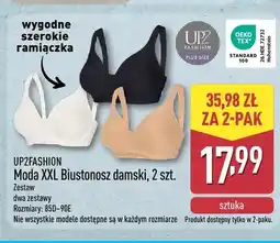 ALDI Biustonosz damski Moda XXL 2-pak UP2FASHION oferta