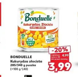 Kaufland Kukurydza złocista Bonduelle oferta