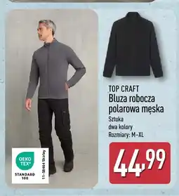 ALDI Bluza robocza polarowa męska Top Craft oferta