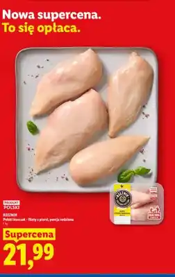 Lidl Polski kurczak filety z piersi porcja rodzinna Rzeźnik oferta