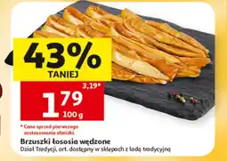 Auchan Brzuszki z łososia oferta