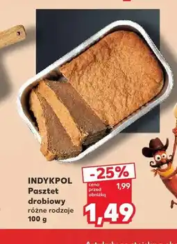 Kaufland Pasztet drobiowy Indykpol oferta
