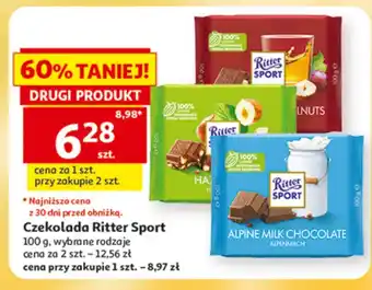 Auchan Czekolada Ritter Sport oferta
