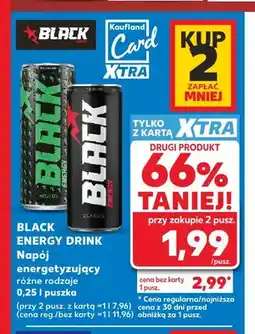 Kaufland Napój energetyzujący Black Energy Drink mojito oferta