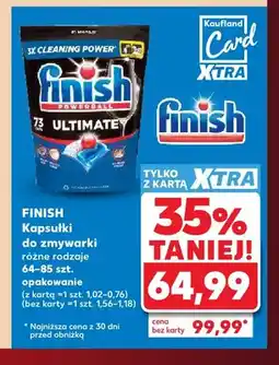 Kaufland Kapsułki do zmywarki Finish oferta