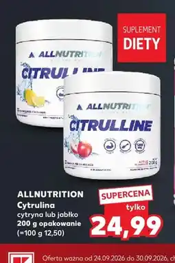 Kaufland Cytrulina cytryna Allnutrition oferta