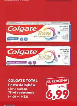 Kaufland Pasta do zębów Colgate Total Whitening oferta