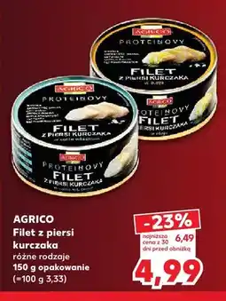 Kaufland Filet z piersi kurczaka w oleju Agrico oferta