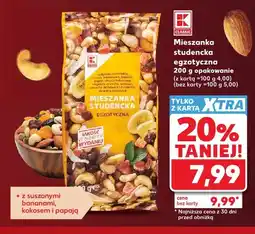 Kaufland Mieszanka studencka egzotyczna K-Classic oferta
