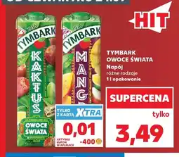 Kaufland Napój Tymbark Owoce Świata kaktus oferta
