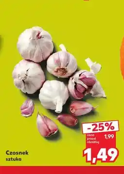 Kaufland Czosnek oferta
