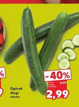 Kaufland Ogórek długi oferta