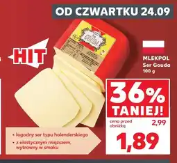 Kaufland Ser gouda Mlekpol oferta