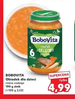 Kaufland Obiadek dla dzieci BoboVita oferta