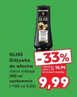 Kaufland Odżywka do włosów różne rodzaje Gliss oferta