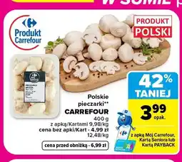 Carrefour Polskie pieczarki Carrefour oferta